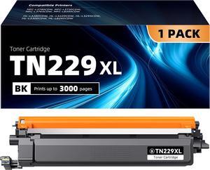 TN229XL TN229 Toner Cartridge Replacement Compatible for Brother TN 229XL use with HL-L3220CDW, MFC-L3720CDW, HL-L3280CDW, HL-L3300CDW, MFC-L3780CDW | High Yield up to 3,000 Pages (Black, 1 Pack)