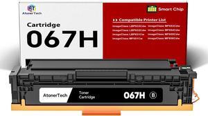 067 067h MF656Cdw Black Toner Cartridge Replacement for Canon 067 067H for Canon imageCLASS MF656Cdw LBP632Cdw LBP633Cdw MF653Cdw Printer (High Yield Back)