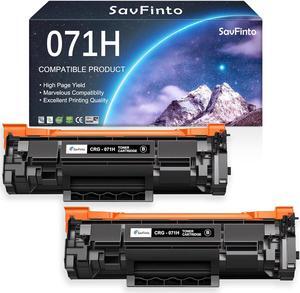 071H 071 High Capacity Toner Cartridge Replacement for Canon 071 Black Toner Cartridge for Canon imageCLASS LBP122dw LBP122 LBP120 MF270 MF273dw MF272dw MF275dw Printers (2 Black)