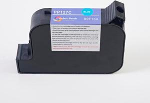 45ml Handheld Inkjet Printer Cartridge Replacement for 1-inch/25.4mm Models (2588 Series), Quick Dry, Water Resistant, Vibrant Color (Blue)