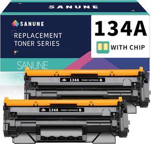 134A Toner Cartridge (with Chip) Replacement for HP 134A 134X W1340A W1340X Black Ink Cartridges for HP M209dw M234dw M234sdw M234sdn Printer (2-Pack)