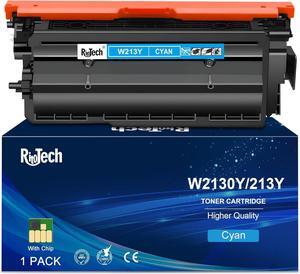 213Y Cyan Toner Cartridge,1 Pack Compatible for HP 213A 213X W2131Y for HP Color Laserjet Enterprise 5700dn 6700 6701dn, MFP 5800dn MFP 6800 MFP 6801dn Printers