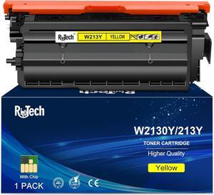 213Y Yellow Toner Cartridge,1 Pack Compatible for HP 213A 213X W2132Y for HP Color Laserjet Enterprise 5700dn 6700 6701dn, MFP 5800dn MFP 6800 MFP 6801dn Printers