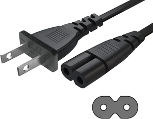 AC Power Cord Cable Compatible TV 1st 2nd 3rd 4th 5th Generation (4K) - UL Listed AC Power Cord Cable Compatible TV 1st 2nd 3rd 4th 5th Generation (4K) - UL Listed