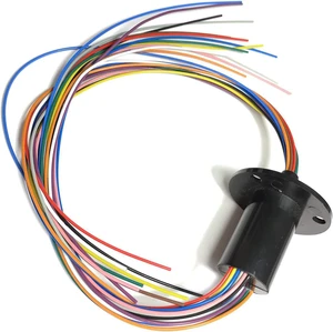 Taidacent 6-30A Slip Ring Collector Ring Rotary Electrical Contact Connector (12 Wires 5A) Taidacent 6-30A Slip Ring Collector Ring Rotary Electrical Contact Connector (12 Wires 5A)