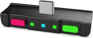 HomeSpot Bluetooth Audio Adapter with USB-C, Built-in mic, for Nintendo Switch, PS4, PS5, PC, Supports Headphones mic, aptX Low Latency, Dual Headphones, in-Game Voice Chat