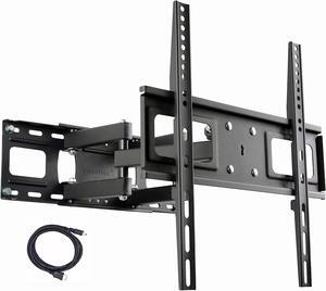 VideoSecu MW340B2 TV Wall Mount Bracket for Most 32-65 Inch LED, LCD, OLED, UHD Plasma Flat Screen TV, with Full Motion Tilt Swivel Articulating Dual Arms 14" Extend,400x400mm,100 LBS WR9