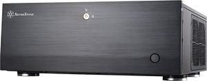 SilverStone Technology GD07B Home Theater Computer Case with Lockable Aluminum Front Panel for E-ATX/ATX/Micro-ATX Motherboards GD07B-x