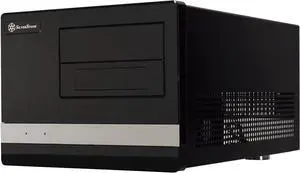 Silverstone Tek Micro-ATX Desktop Computer Case with Two USB3.0 Front Ports Case SG02B-F-3.0-USA