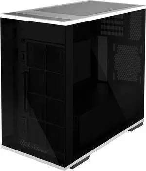 SilverStone Technology SST-LD01B Micro-ATX Computer Case with Three Tempered Glass Panels and Stainless Steel Accents SilverStone Technology SST-LD01B Micro-ATX Computer Case with Three Tempered Glass Panels and Stainless Steel Accents