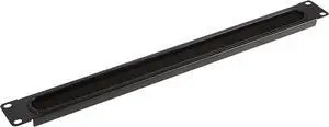 CyberPower CRA30005 Horizontal Cable Manager Pass-Through Panel, Black