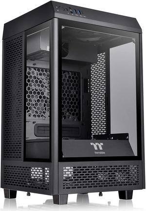 Thermaltake Tower 100 Snow Edition Tempered Glass Type-C (USB 3.1 Gen 2) Mini Tower Computer Chassis Supports Mini-ITX CA-1R3-00S6WN-00