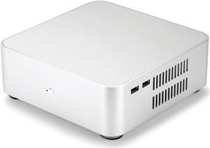 EBTOOLS Mini ITX Computer Case, DIY Mini ITX Aluminum Alloy HTPC Case Frame for Mini PC