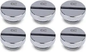 Alphacool Eiszapfen Stop Plug G1/4 - Chrome - 6 Pack (17623) Alphacool Eiszapfen Stop Plug G1/4 - Chrome - 6 Pack (17623)