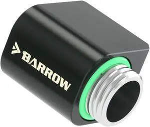 Barrow G1/4 Mini 90 Degree Rotory Adapter Fitting - Black (TWT90-M)