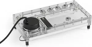 Alphacool Core Distro Plate 280 VPP/D5 - Left with VPP D5 Apex Pump (14573)