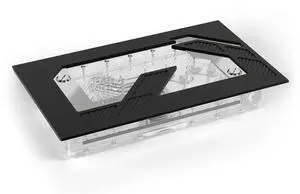 Alphacool Apex Distroplate Dark Base Pro 901 with Apex Pump - Black (14630)