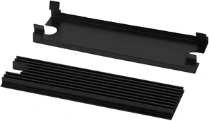 Thermal Grizzly M2 SSD Cooler, Aluminum, Black (TG-M2SSD-ABR) Thermal Grizzly M2 SSD Cooler, Aluminum, Black (TG-M2SSD-ABR)