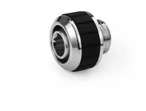 Alphacool Apex Grip 13/10mm G1/4 SoftTube Fitting - Chrome (14880) Alphacool Apex Grip 13/10mm G1/4 SoftTube Fitting - Chrome (14880)