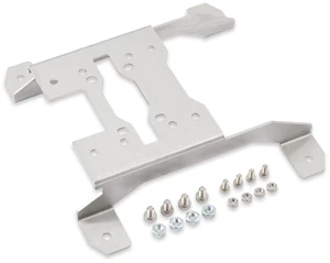 Aquacomputer D5 140mm Fan Mounting Bracket, Stainless Steel (41125) Aquacomputer D5 140mm Fan Mounting Bracket, Stainless Steel (41125)