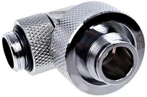 Alphacool Eiszapfen 1/2" ID x 3/4" OD G1/4 90° Rotatable Compression Fitting - Chrome (17243) Alphacool Eiszapfen 1/2" ID x 3/4" OD G1/4 90° Rotatable Compression Fitting - Chrome (17243)