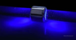 Alphacool Aurora HardTube LED Ring 13mm Chrome - Blue (15326) Alphacool Aurora HardTube LED Ring 13mm Chrome - Blue (15326)