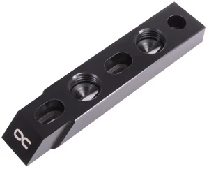 Alphacool Eisblock Aurora Terminal Flat Straight - Acetal (12987) Alphacool Eisblock Aurora Terminal Flat Straight - Acetal (12987)