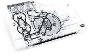Alphacool Eisblock Aurora Acryl GPX-N RTX 3070 Gaming Twin Edge with Backplate GPU Water Block, G1/4, Nickel Plated Copper (11954) Alphacool Eisblock Aurora Acryl GPX-N RTX 3070 Gaming Twin Edge with Backplate GPU Water Block, G1/4, Nickel Plated Copper (11954)