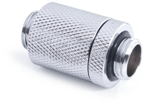 Alphacool ES D-Plug 25.5mm G1/4 Male to Male Resizable Fitting - Chrome, Brass (17586) Alphacool ES D-Plug 25.5mm G1/4 Male to Male Resizable Fitting - Chrome, Brass (17586)