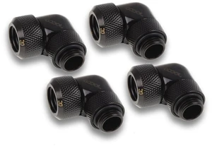 Alphacool Eiszapfen 13mm HardTube compression fitting 90 rotatable G1/4 for Acryl/Brass Tubes - Bl, Black (1022481) Alphacool Eiszapfen 13mm HardTube compression fitting 90 rotatable G1/4 for Acryl/Brass Tubes - Bl, Black (1022481)