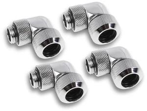 Alphacool Eiszapfen 13mm HardTube Compression Fitting 90 Rotary G1/4 for Acryl/Brass Tubes -Chrome (1022482) Alphacool Eiszapfen 13mm HardTube Compression Fitting 90 Rotary G1/4 for Acryl/Brass Tubes -Chrome (1022482)