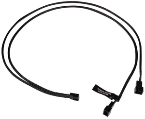 Alphacool Y-Splitter 3-Pin to 2x 3-Pin Cable - 60cm (18690) Alphacool Y-Splitter 3-Pin to 2x 3-Pin Cable - 60cm (18690)