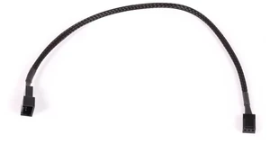 Alphacool Fan Cable 3-Pin to 3-Pin Extension - 30cm, Black (18686) Alphacool Fan Cable 3-Pin to 3-Pin Extension - 30cm, Black (18686)