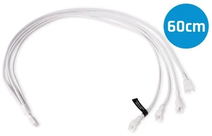 Alphacool Y-Splitter 4-Pin to 4x 4-Pin PWM Cable - 60cm - White (18730) Alphacool Y-Splitter 4-Pin to 4x 4-Pin PWM Cable - 60cm - White (18730)
