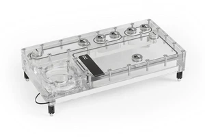 Alphacool Core Distro Plate 280 Left VPP/D5 Reservoir, G1/4, 360ml, Acrylic, Clear (13832) Alphacool Core Distro Plate 280 Left VPP/D5 Reservoir, G1/4, 360ml, Acrylic, Clear (13832)