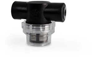 Alphacool ES Inline Particle Filter 2x G1/4" IG Fitting, Acetal, Black (13888) Alphacool ES Inline Particle Filter 2x G1/4" IG Fitting, Acetal, Black (13888)