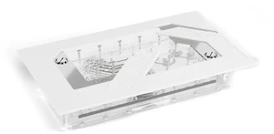 Alphacool Apex Distroplate Dark Base Pro 901 with Apex Pump - White Reservoir, G1/4, 433ml, Acrylic (14658) Alphacool Apex Distroplate Dark Base Pro 901 with Apex Pump - White Reservoir, G1/4, 433ml, Acrylic (14658)