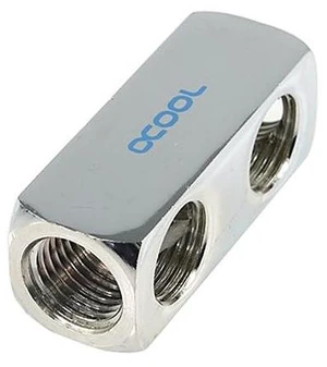 Alphacool G1/4 5-Way Connection Terminal - Chrome (17026)