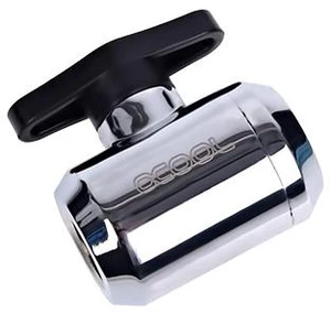 Alphacool G1/4 Eiszapfen 2-Way Ball Valve Fitting - Chrome (17141) Alphacool G1/4 Eiszapfen 2-Way Ball Valve Fitting - Chrome (17141)