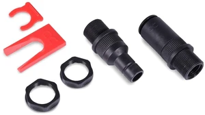 Alphacool ES Quick Release Coupling Set IT/IT - Bulkhead Fitting PushIn Industry, Nylon, Black (17598) Alphacool ES Quick Release Coupling Set IT/IT - Bulkhead Fitting PushIn Industry, Nylon, Black (17598)