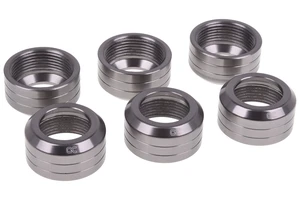 Alphacool Eiszapfen 13mm HardTube Fitting Collar Modding Pack - 6 Pack - Titan Grey (17413) Alphacool Eiszapfen 13mm HardTube Fitting Collar Modding Pack - 6 Pack - Titan Grey (17413)