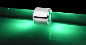 Alphacool Aurora HardTube LED Ring 13mm Chrome - Green (15327) Alphacool Aurora HardTube LED Ring 13mm Chrome - Green (15327)