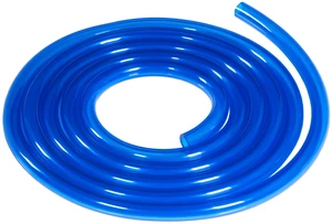 Alphacool AlphaTube HF Flexible Tubing 10mm ID, 16mm OD (3/8" ID, 5/8" OD), 3 Meters, UV Blue, 16/10mm, PVC (1019551)