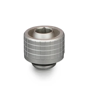 Thermal Grizzly DeltaMate 16/10mm SoftTube Compression Fitting - ST16 - Matte Nickel, G1/4, Brass (TG-DM-FIT-0201) Thermal Grizzly DeltaMate 16/10mm SoftTube Compression Fitting - ST16 - Matte Nickel, G1/4, Brass (TG-DM-FIT-0201)