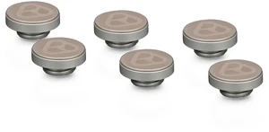 Thermal Grizzly DeltaMate G1/4" Plug Fitting - Matte Nickel - 6 Pack, Brass (TG-DM-FIT-6209) Thermal Grizzly DeltaMate G1/4" Plug Fitting - Matte Nickel - 6 Pack, Brass (TG-DM-FIT-6209)