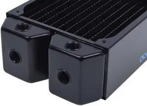 Alphacool NexXxos UT60 Full Copper Radiator 480, 120mm x 4, Quad Fan, Black
