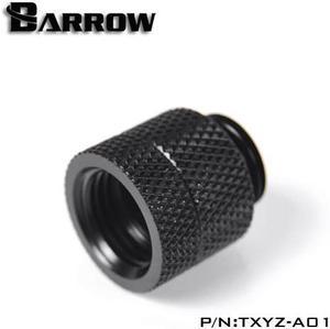 Barrow G1/4" Male to Female Anti-Twist Rotary Adaptor Fitting - Black (TXYZ-A01)