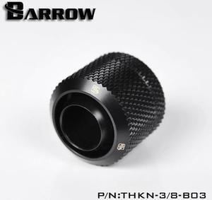 Barrow G1/4" Thread 3/8" ID x 1/2" OD Compression Fitting - Black (THKN-3/8-B03)
