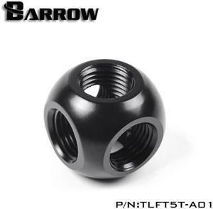 Barrow G1/4" 5-way Ball Fitting, Black