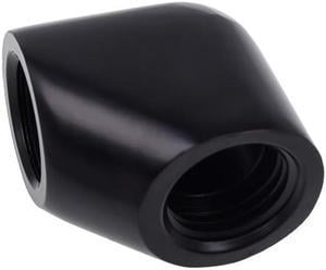 Alphacool Eiszapfen G1/4" 90Â° Female to Female L-Connector - Black (17258)